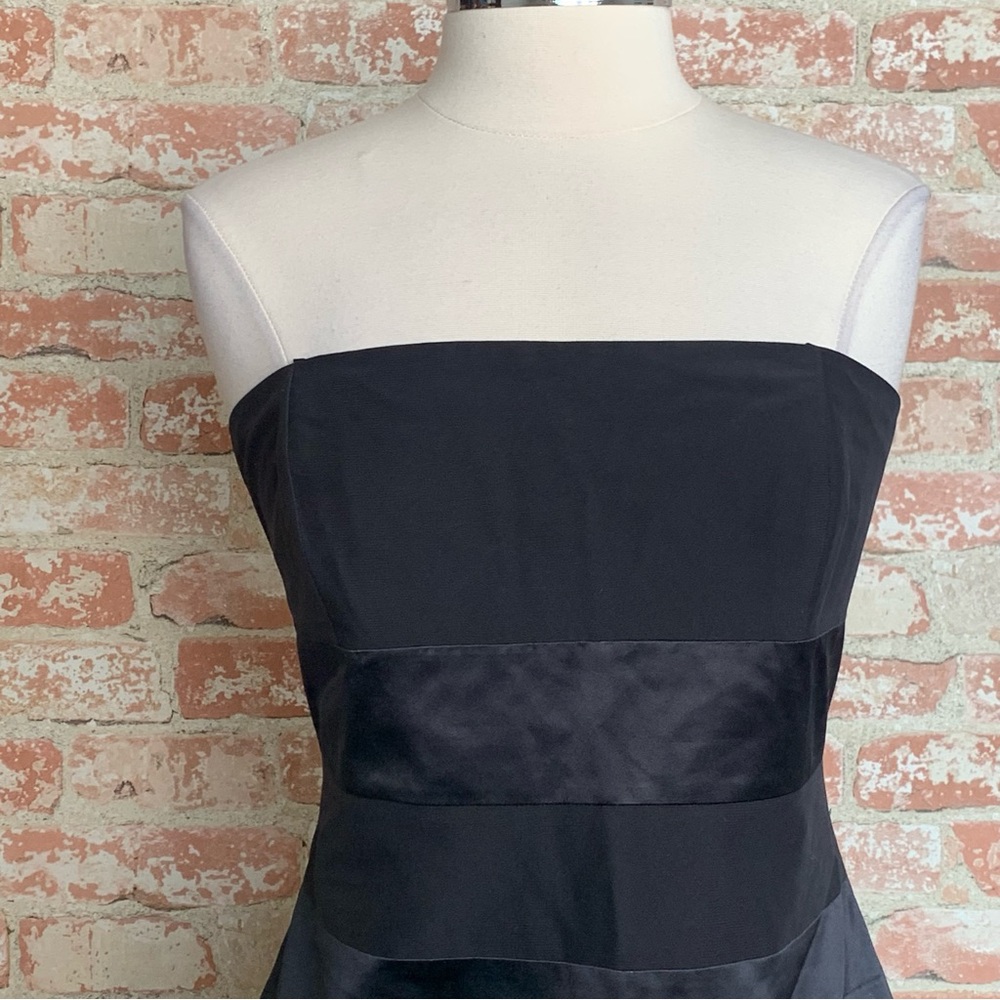 LAUNDRY BY DESIGN Dress Black Strapless NWT Size 12 Cocktail Formal - Picture 6 of 10
